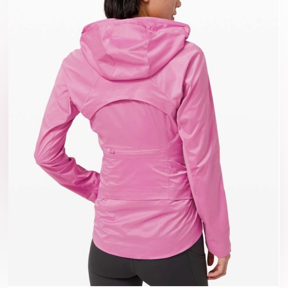 Lululemon Goal Smasher Jacket Magenta Glow Size 10